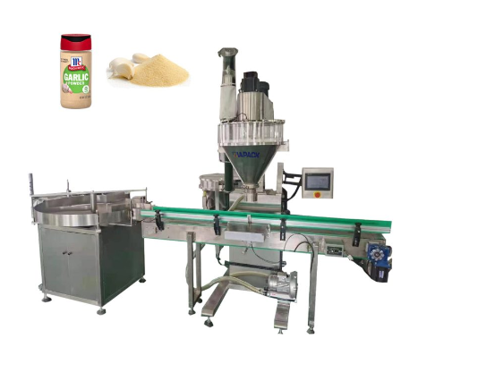 10g -1000g Bottle Cans Automatic Screw Filling ug Packaging Line