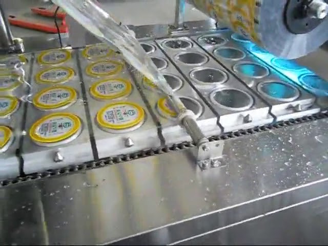 Automatic Plastic Cup Form Filling Sealing Machine