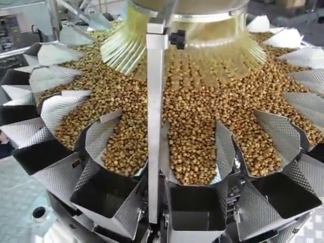 Ang high speed multihead weigher full automatic vertical nga nagtimbang ug packing machine vffs nga nagtimbang pack